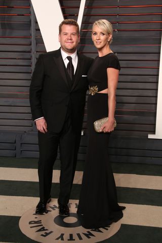 James Cordon And Julia Carey At The Oscar After Parties, 2016