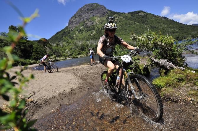 Amy Smith races in the Trans Andes
