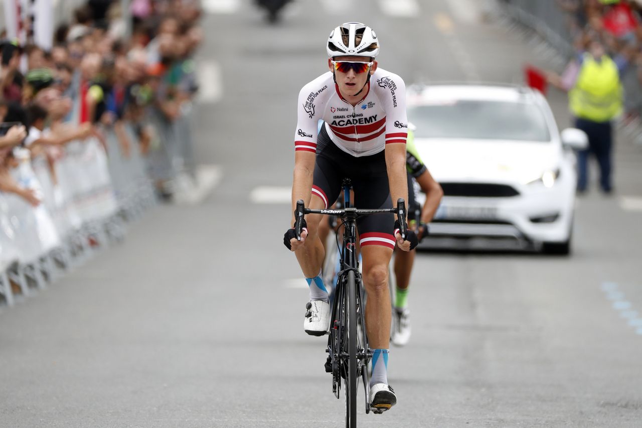 Krists Neilands (Israel Cycling Academy) was third
