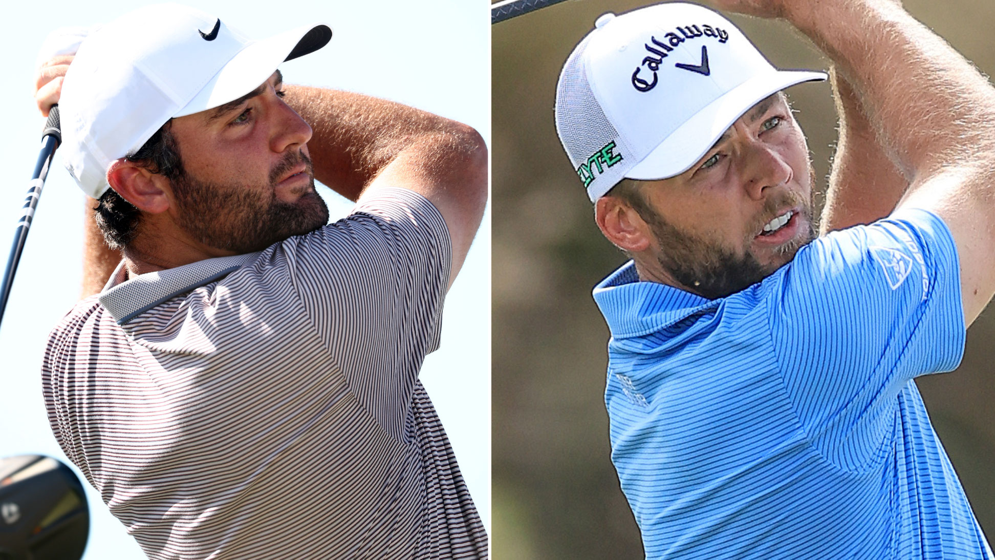 Scottie Scheffler and Sam Burns with new drivers in play