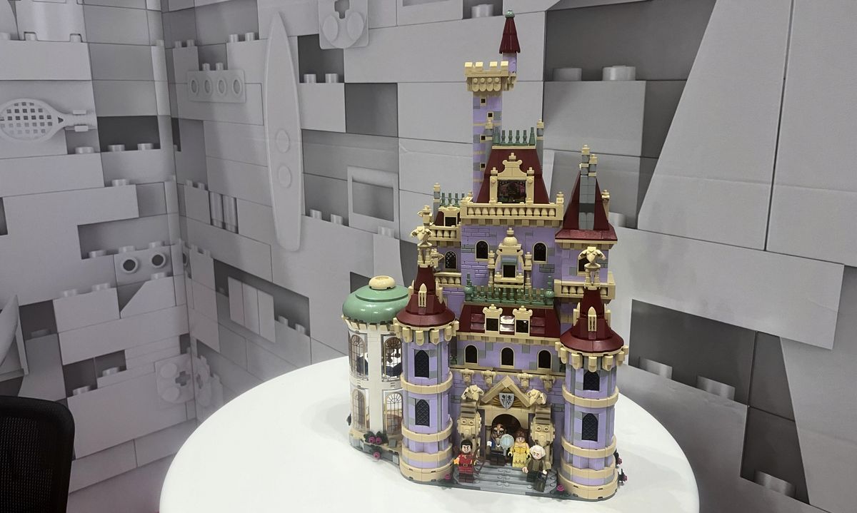 Another iconic Disney Castle is getting the Lego treatment, and this one roars