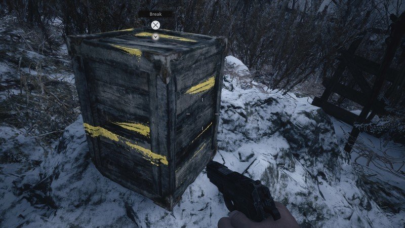 Resident Evil Village Yellow Tape