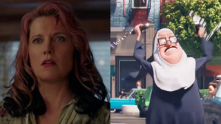 Lucy Lawless is in Minions: The Rise of Gru.