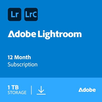 Adobe Lightroom 1-Year Subscription, Download Standard