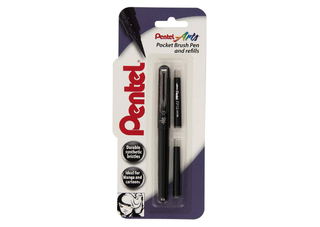  Bester Stift für den letzten Schliff: Pentel Pinsel Stift