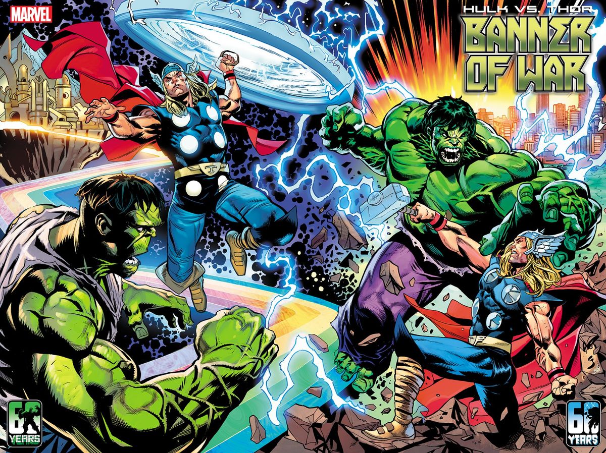 Hulk vs. Thor - Banner of War #1 covers
