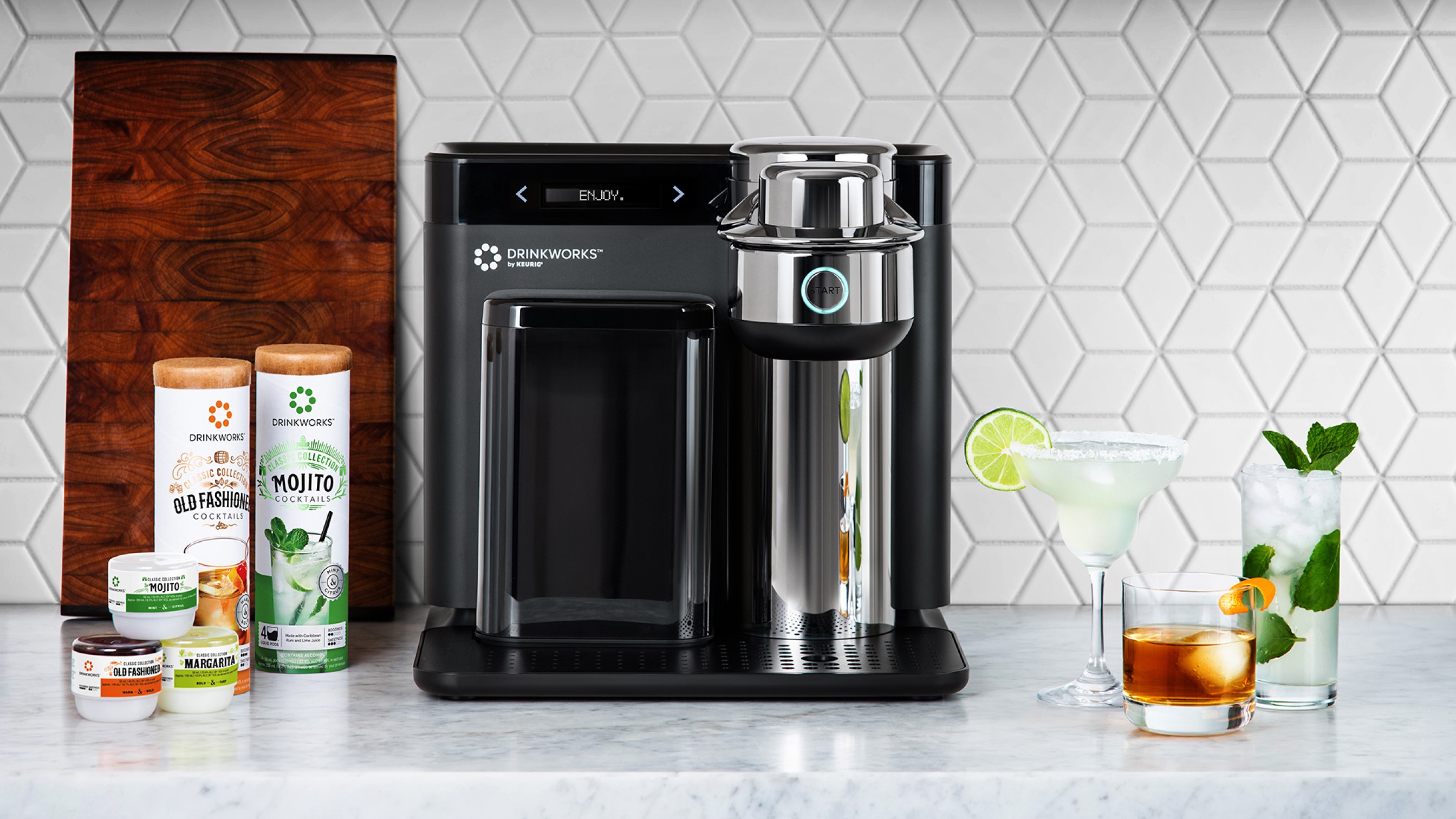 Keurig switches from AM to PM with pod-based cocktail maker