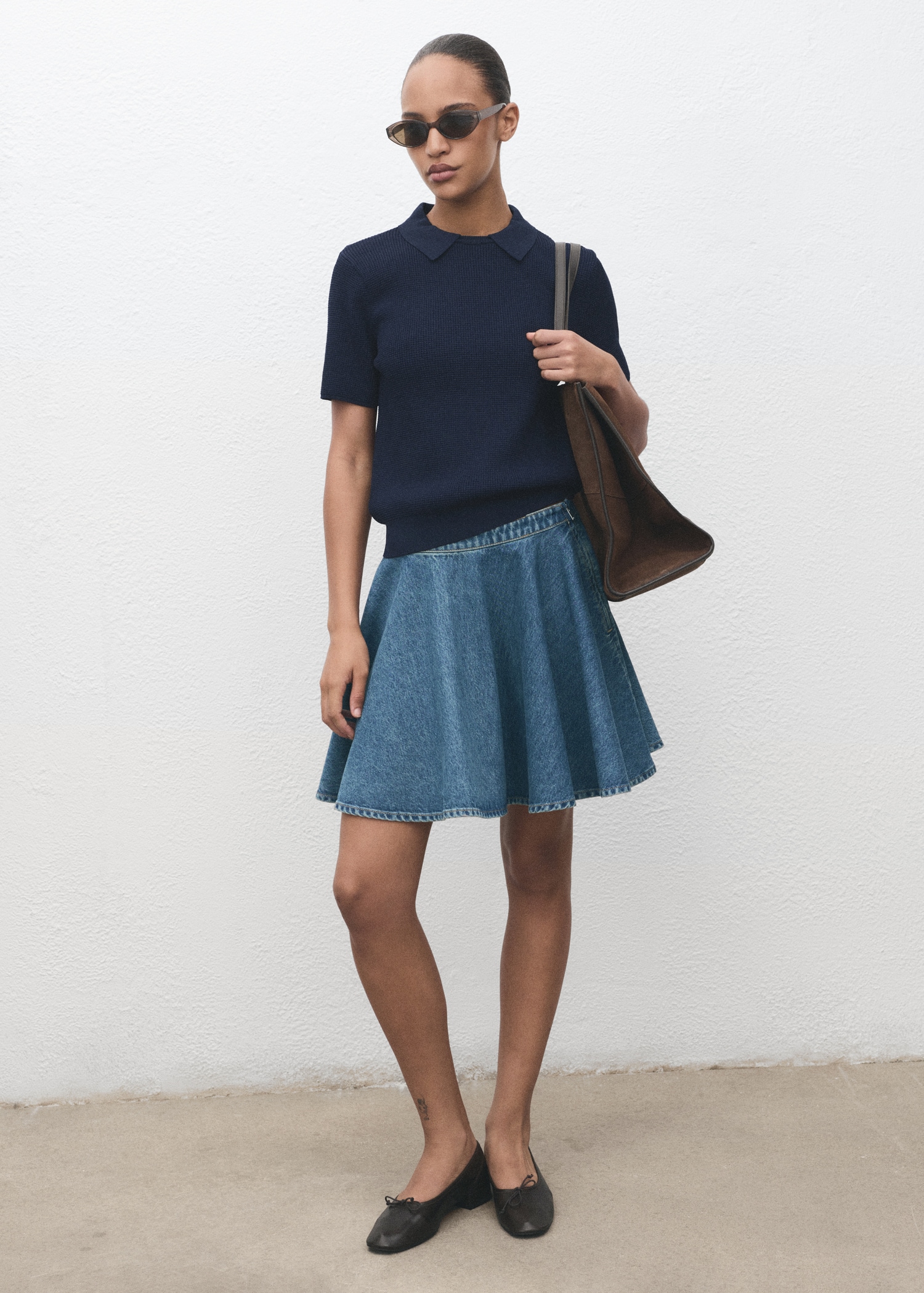 Short Denim Skirt - Women | Mango United Kingdom