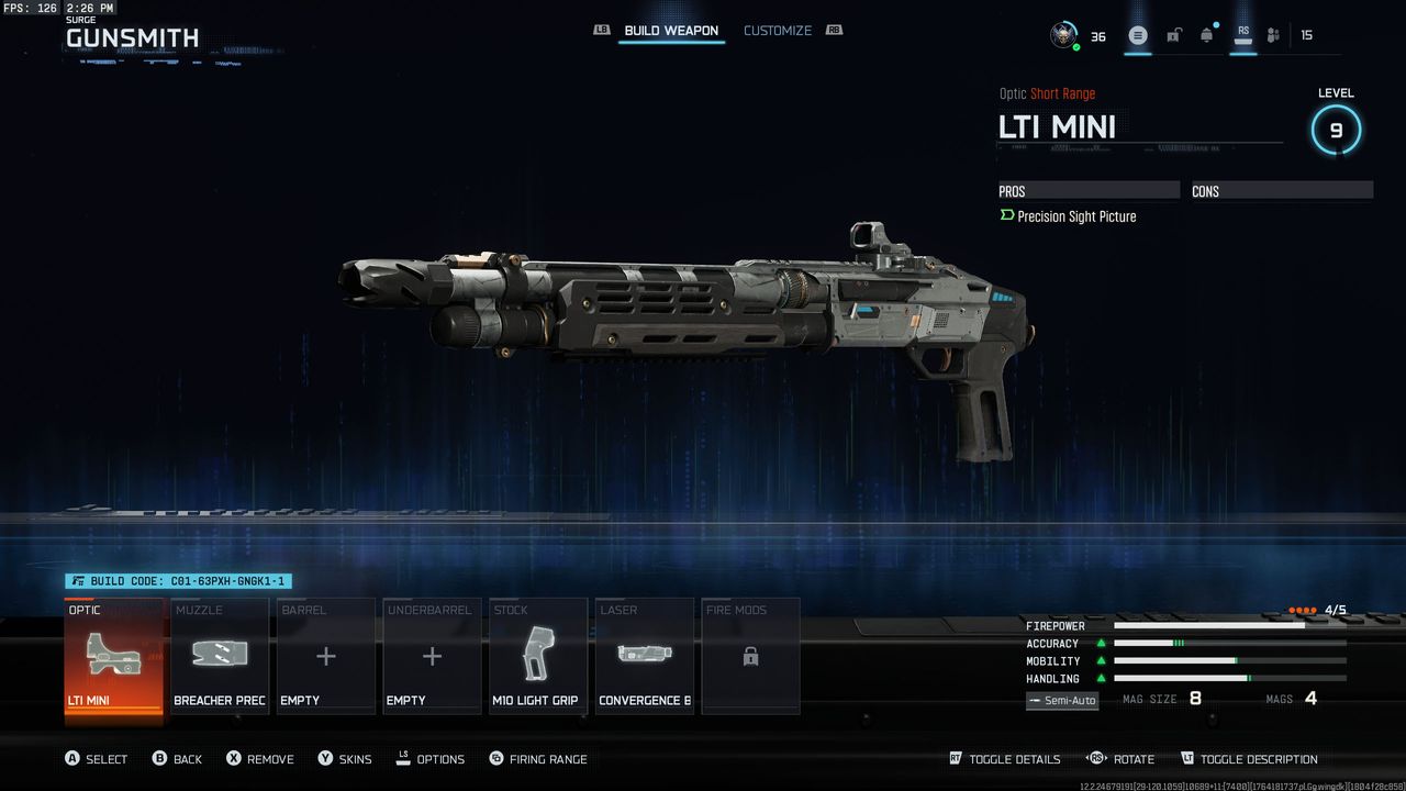Black Ops 7 Dravec and M10 Breacher blueprints Screenshots