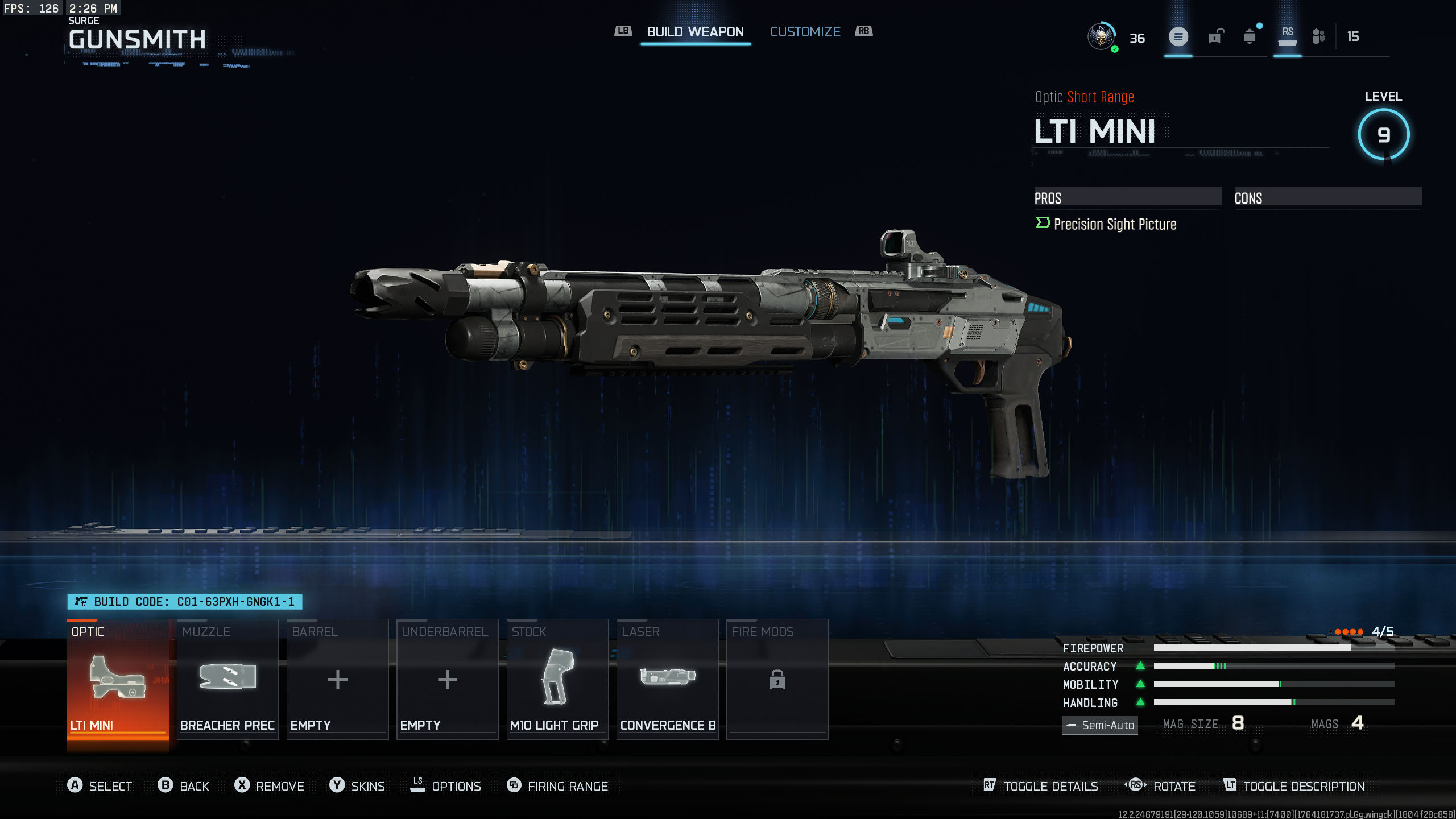 Black Ops 7 Dravec and M10 Breacher blueprints Screenshots