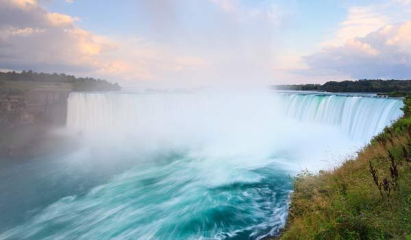 history, niagara falls, 1848, ice jam