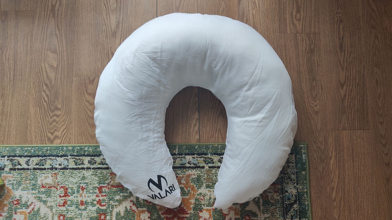 The pillow insert of the Valari Gaming Pillow without its sleeve.