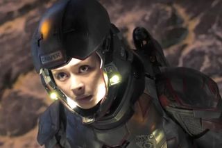 Gunnery Sergeant Bobbie Draper of the Martian Marine Corp, is the sole survivor of the Ganymede incident.