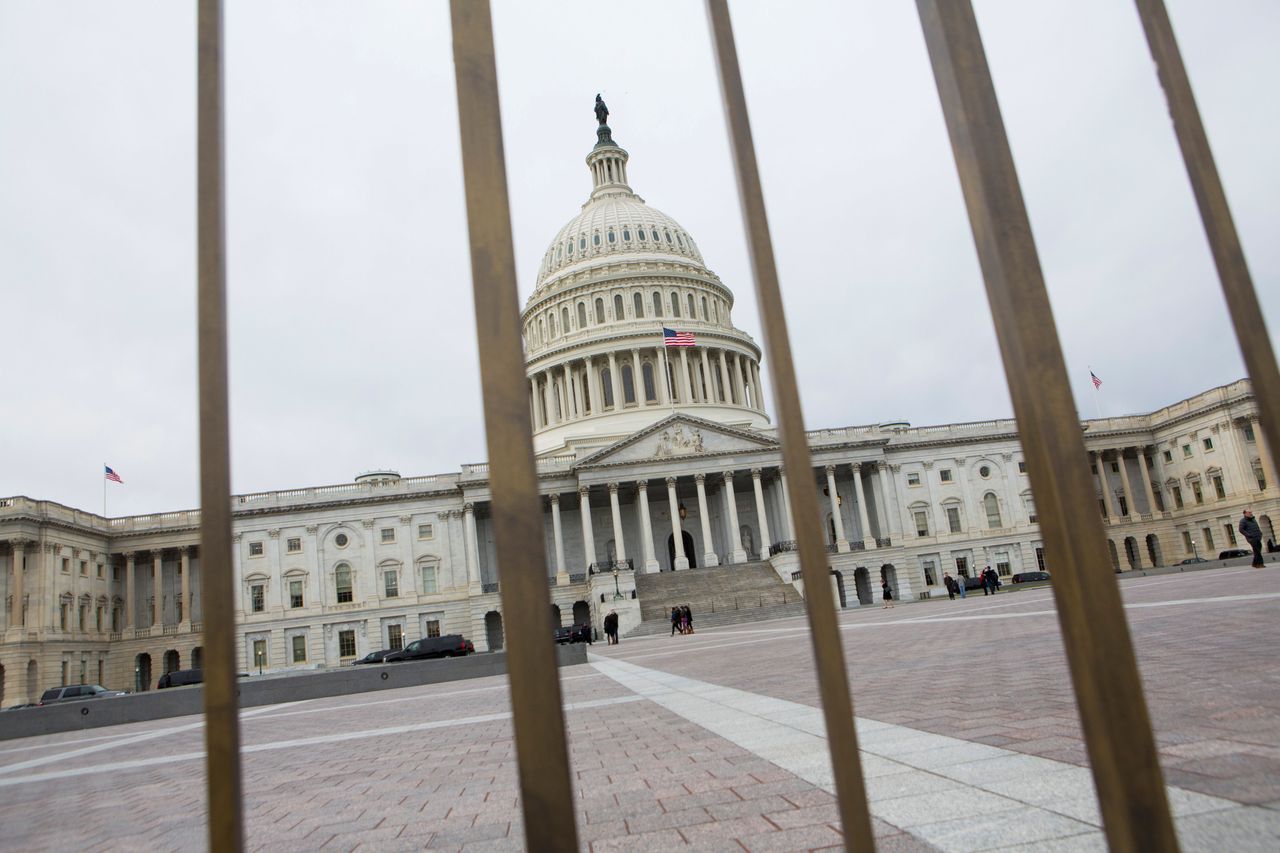 The Capitol building.