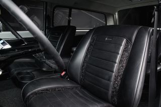 Interior finishes on ICON 4x4's Jeep Cherokee