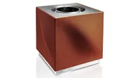 the mu-so qb wireless speaker in copper