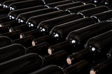 wine bottles