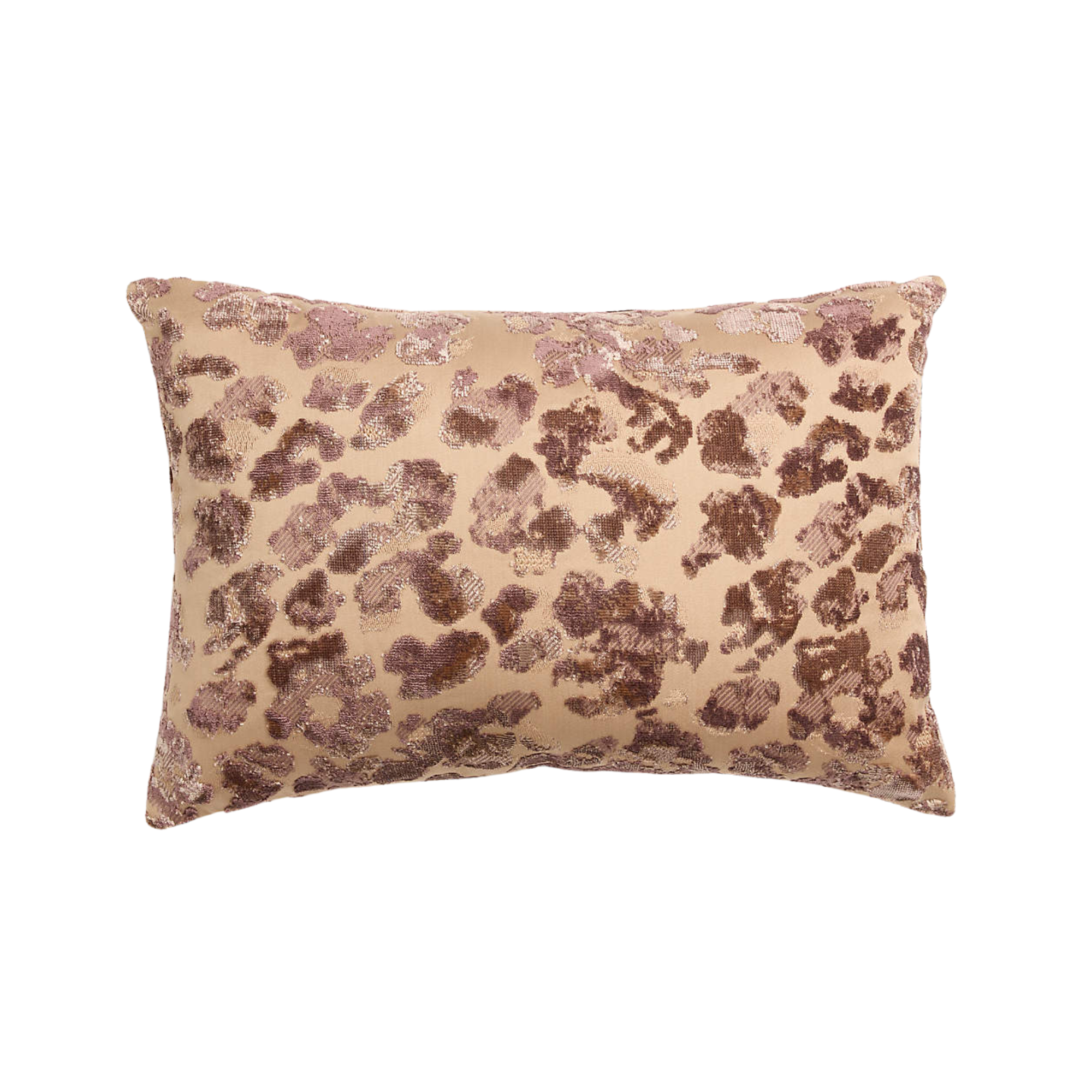a leopard print pillow