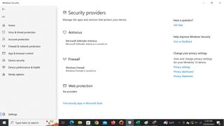 Microsoft Defender screen shot