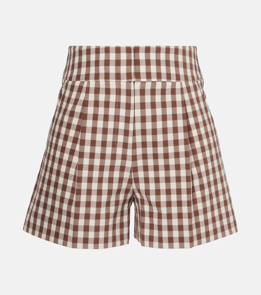 Haina Gingham Seersucker Shorts