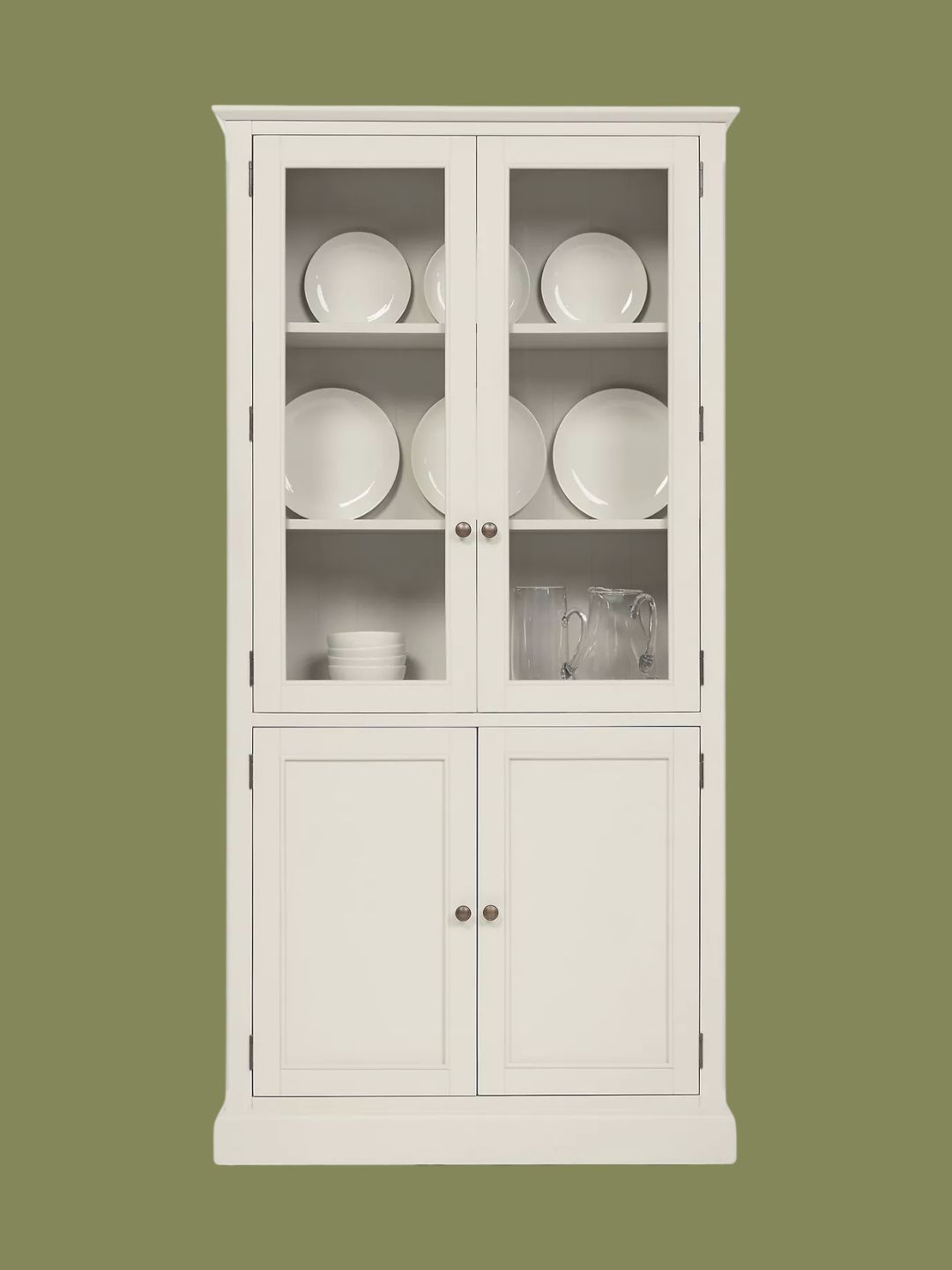 John Lewis, John Lewis Foxmoor Display Cabinet, Fsc-Certified, Oak/natural