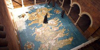 Game of Thrones map, King's Landing, HBO