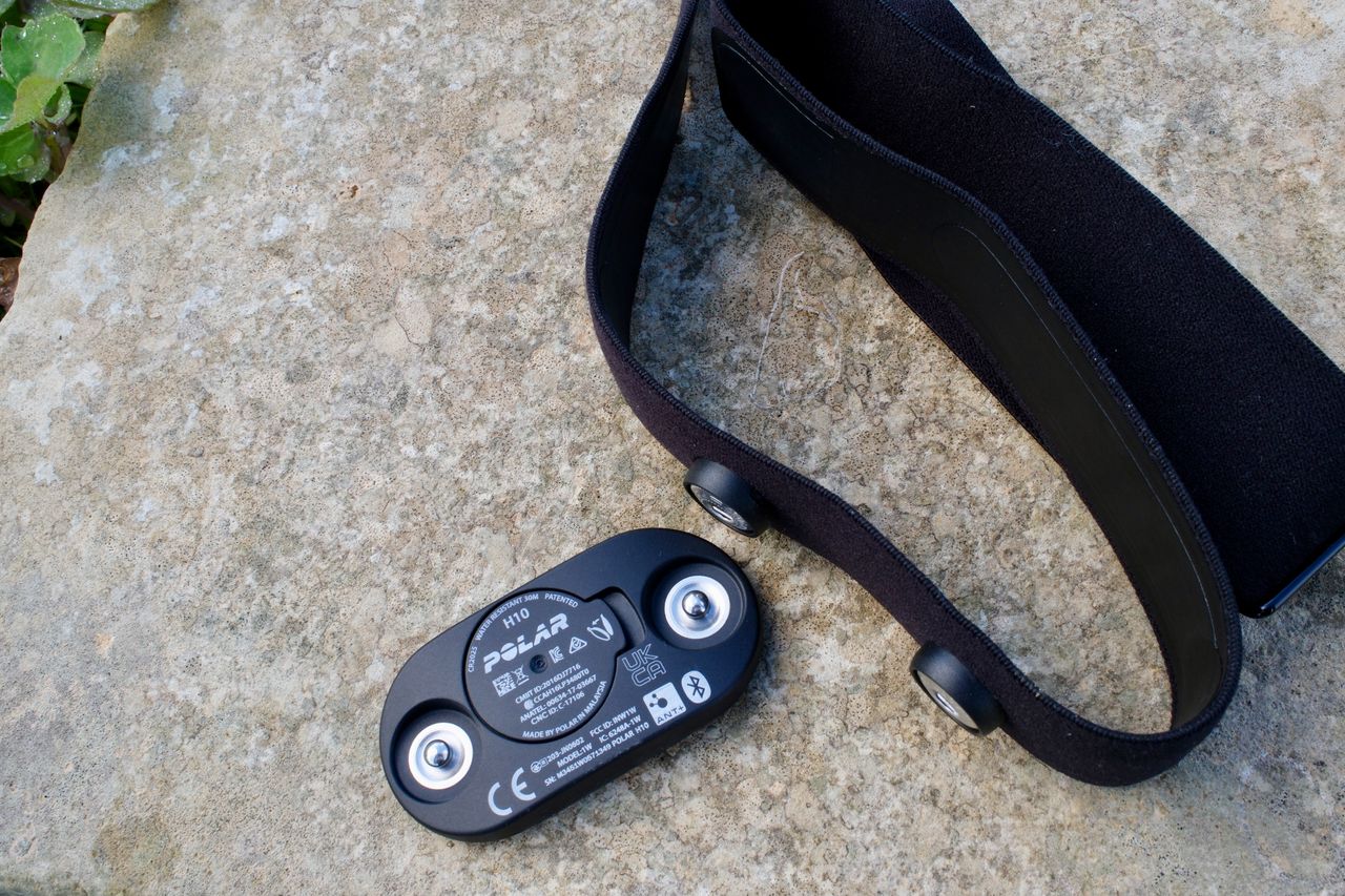 Polar H10 heart rate monitor strap