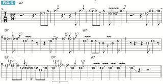 B.B. King guitar lesson fig 5