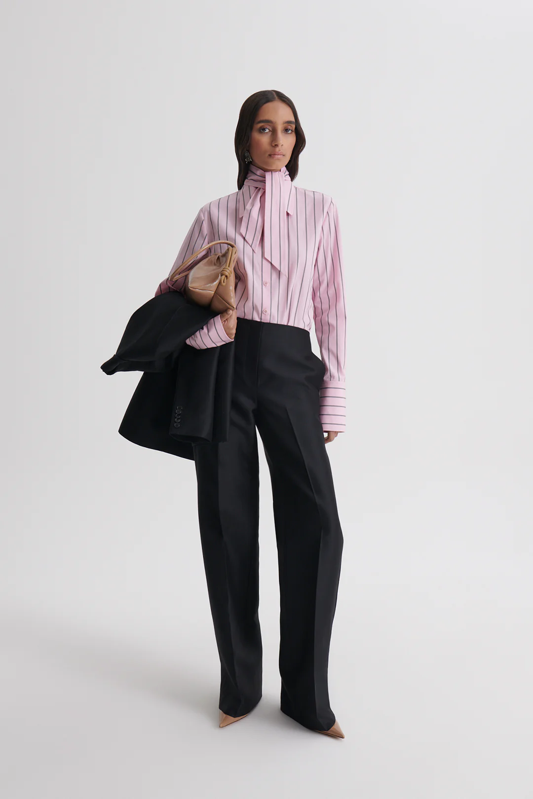 Scanlan Theodore, Wool Silk Tailored Trouser