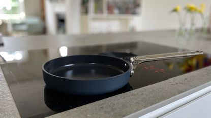 Joseph Joseph Frying Pan on the hob