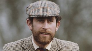 Prince Charles sporting a beard at the Badminton Horse Trials, UK, 1976