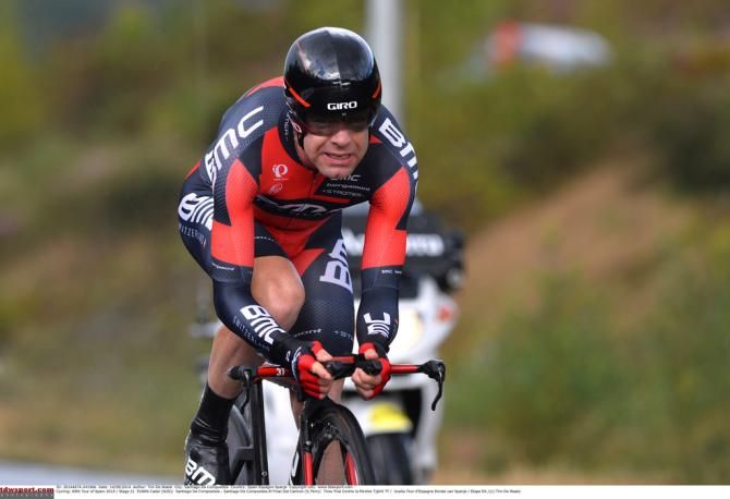 Cadel Evans (BMC) is what is likely to be his last ever grand tour time trial
