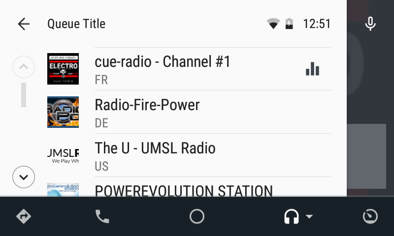 Open Radio for Android Auto