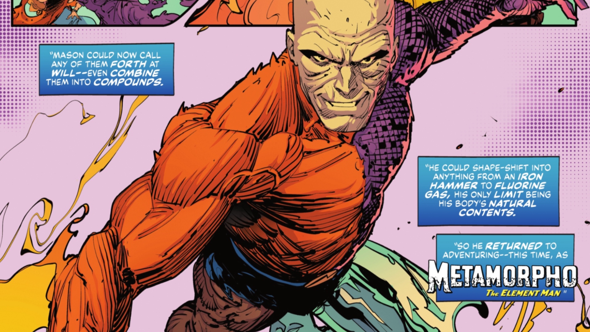 Meet Metamorpho, the weirdest member of the Justice…