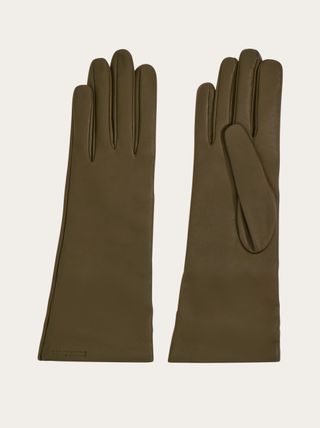 Women's Cashmere Lined Leather Gloves