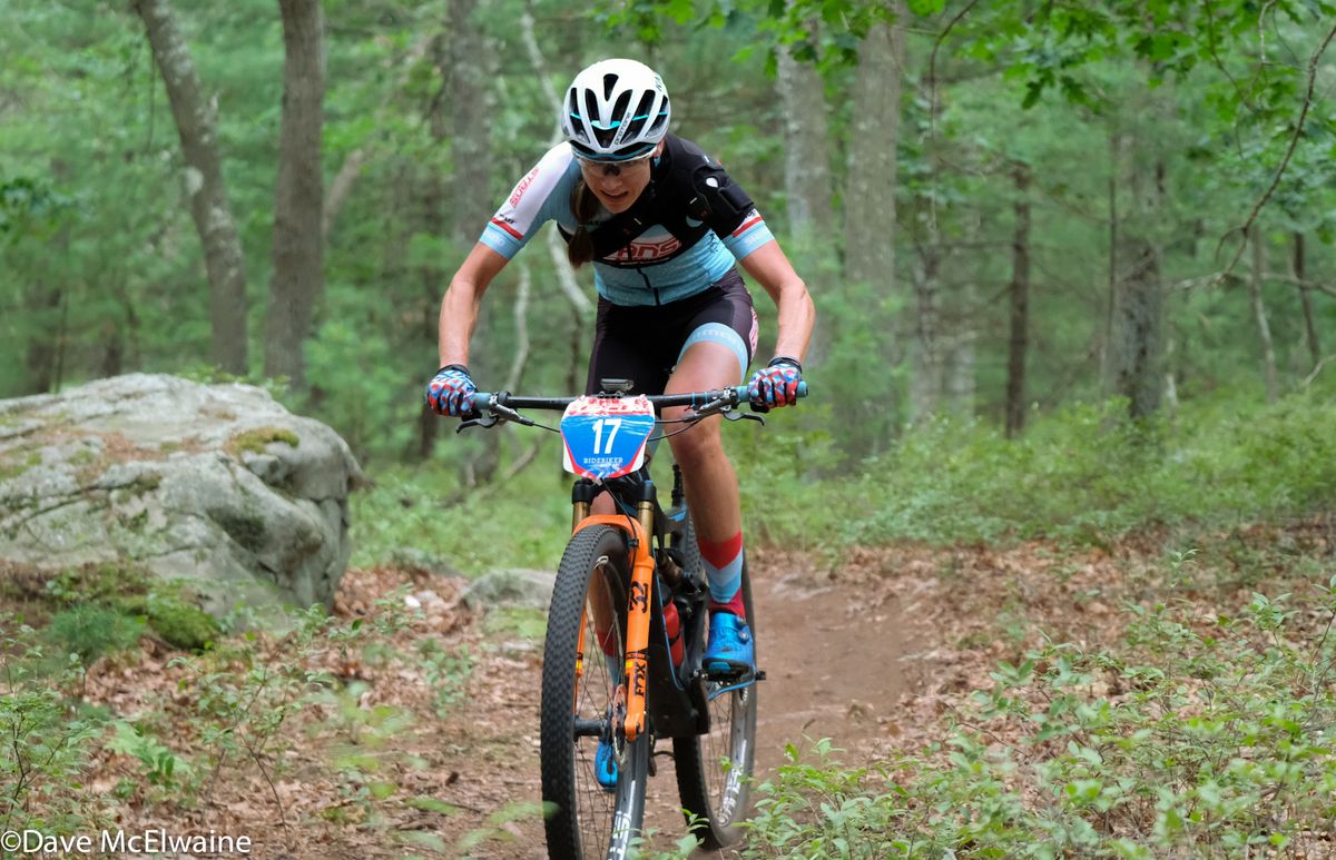 Rose Grant (Stans NoTubes) could never quite match the pace of the leaders