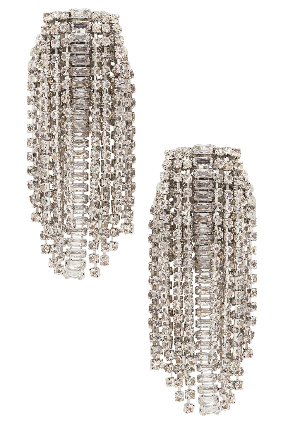 Anton Heunis Omega Clasp Chandelier Brooch Earrings