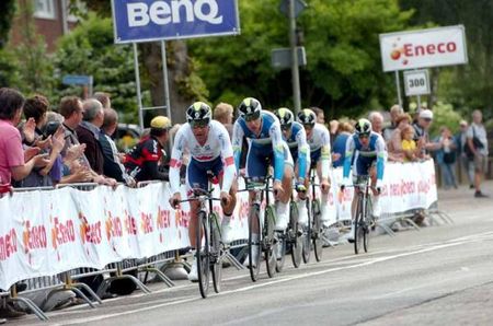 Svein Tuft leads Orica-GreenEdge.