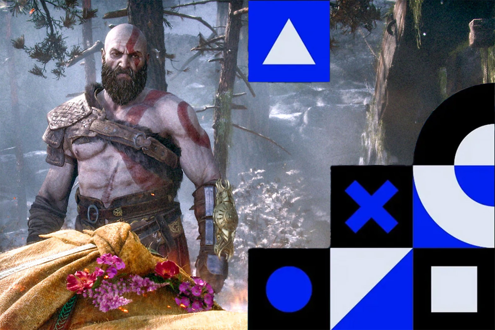 God of War Laufey screenshot with State of Play border
