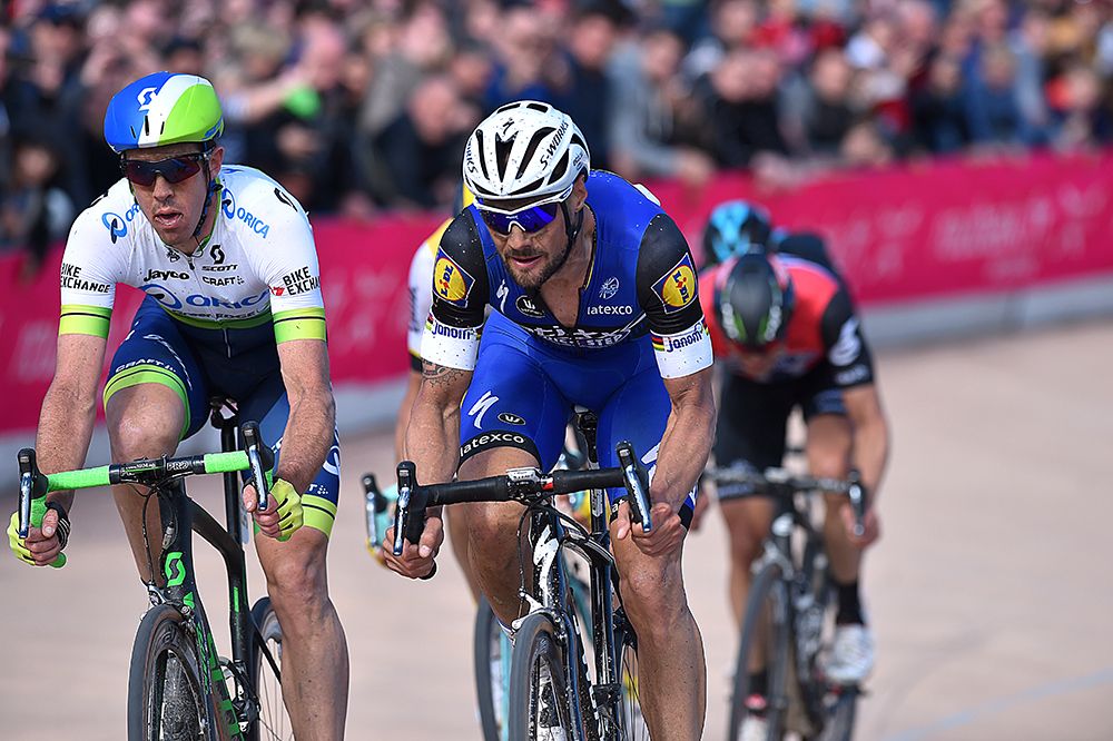 Tom Boonen during the final lap