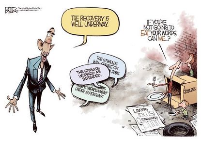 Obama's words fall flat