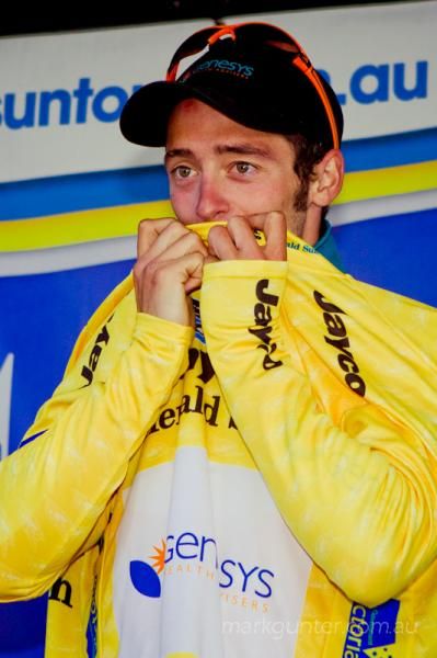 Nathan Haas suprises everyone including himself to win the 2011 Herald Sun Tour. His win earned him a ride with Garmin-Cervelo.