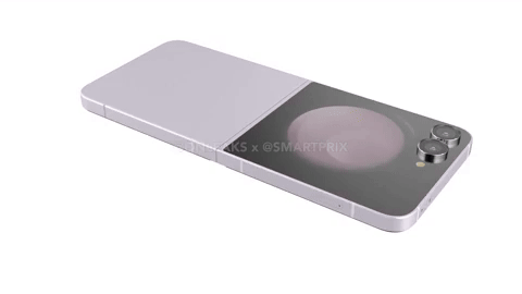 Rotation Gif arrière du Galaxy Z Flip 6