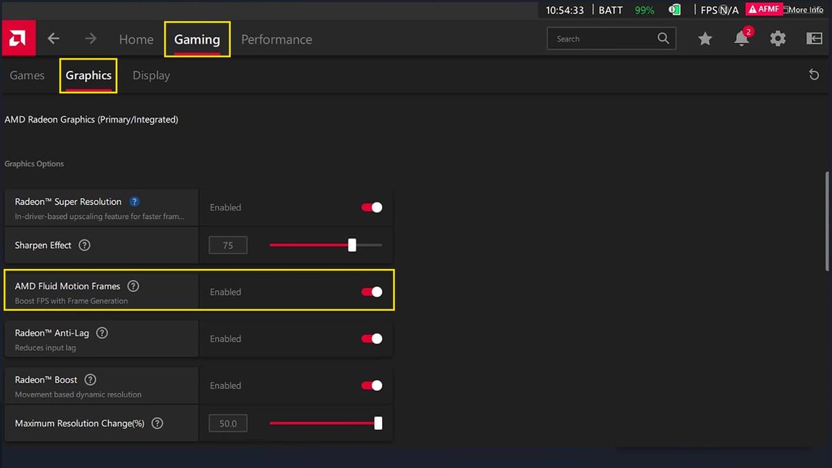 How to set up AFMF 2 correctly on ROG Ally and ROG Ally X — These ...