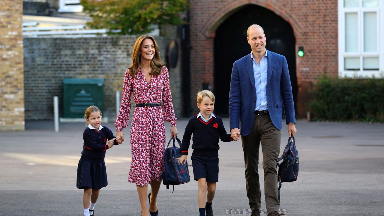 Cambridge family featuring Prince William, Kate Middleton, Princess Charlotte and Prince George