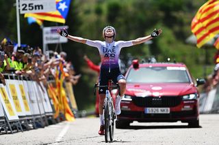 Volta a Catalunya Feminas: Paula Blasi conquers Queen stage climbs to take domineering victory on stage 2 and leader's jersey