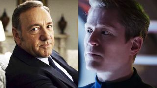 Kevin Spacey in House of Cards/Anthony Rapp in Star Trek: Discovery