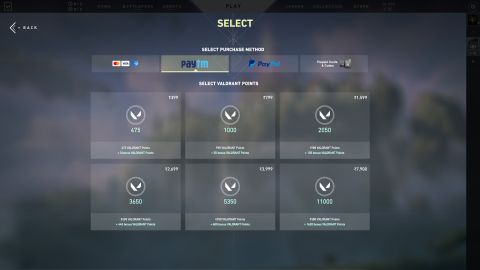 Valorant Has Added Paytm As A Payment Method In The Game Techradar Valorant Has Added Paytm As A Payment Method In The Game Techradar