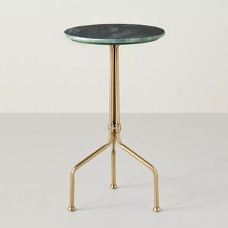 Marble and Brass Accent Side Drink Table - Hearth & Hand™ with Magnolia