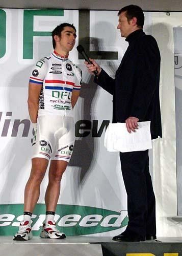 Russell Downing tells MC David Harmon he was looking to make sure the British champion&rsquo;s jersey is seen on plenty of podiums in 2006. He&rsquo;s already posted a second place in a sprint stage of the Tour de Langkawi and feels he is coming into good form.